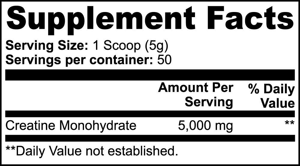 NEUROSATISFY™ - Creatine Monohydrate